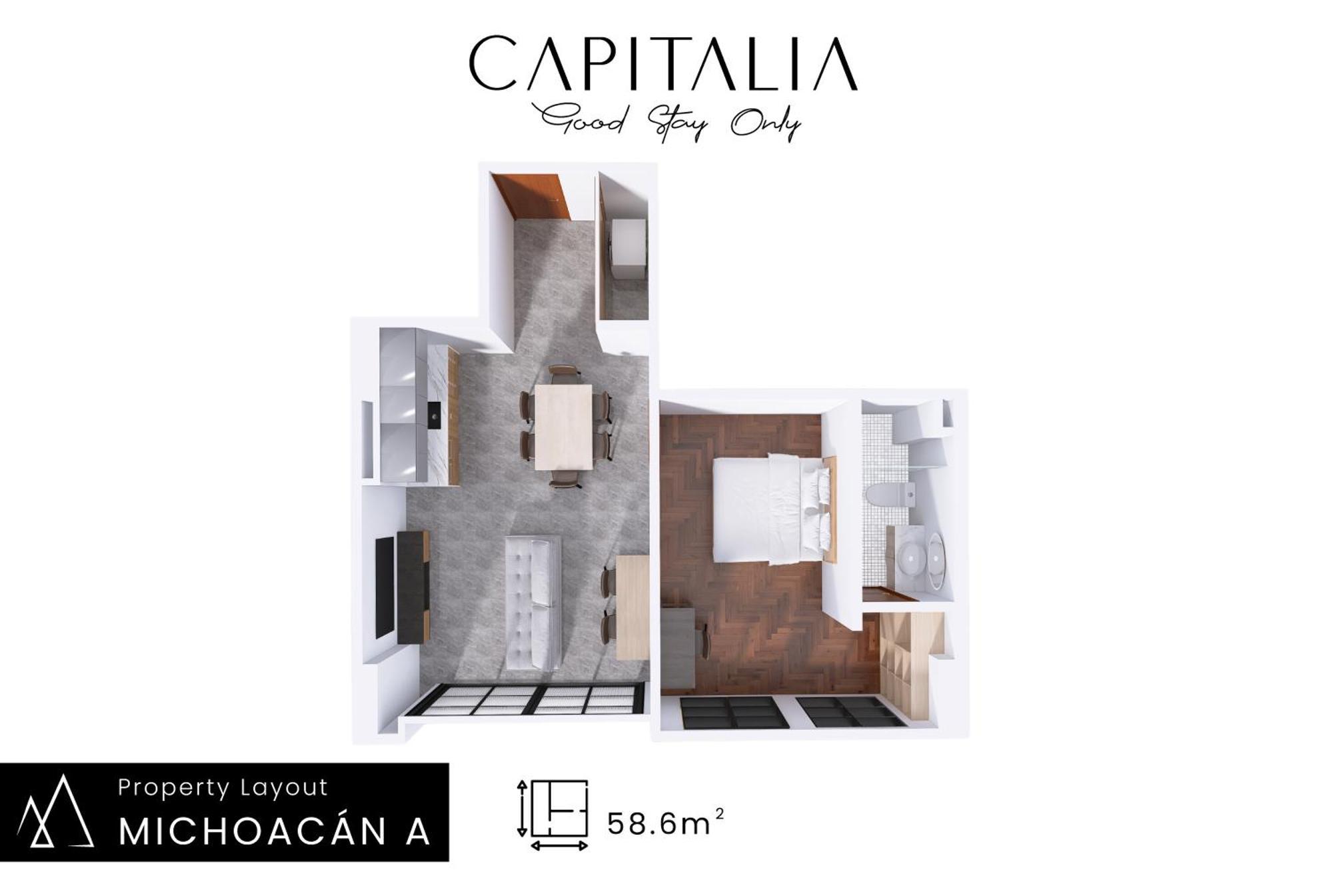 Michoacan Luxury Apartments By Capitalia Мехіко Екстер'єр фото